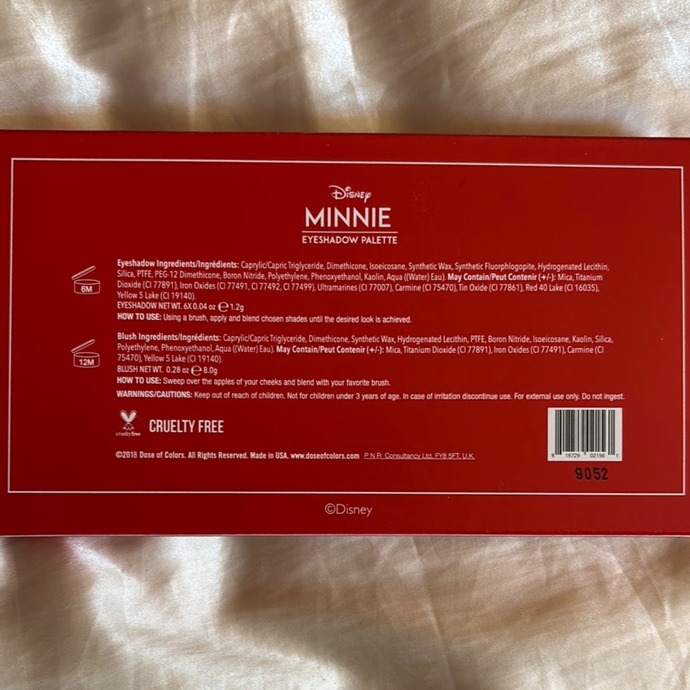 Disney Dose of Colors Minnie Mouse Palette - Picture 3 of 5